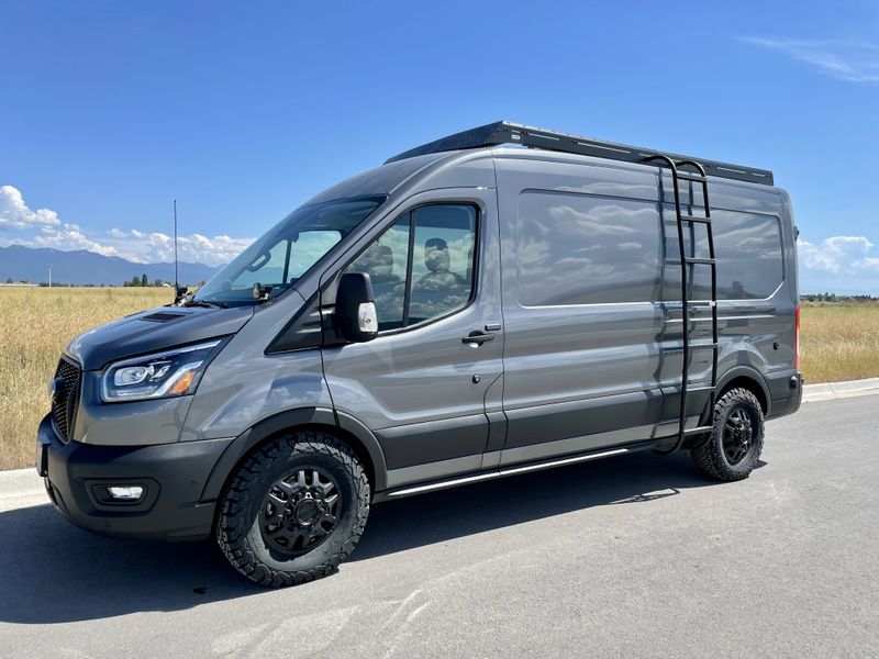 Picture 1/13 of a 2022 AWD Ford Transit 350 Ecoboost Medium Roof for sale in Whitefish, Montana