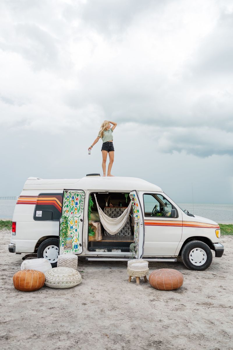 Picture 2/39 of a vintage artistic boho camper van for sale in Saint Petersburg, Florida