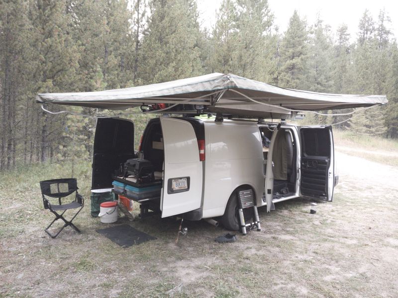Picture 1/27 of a Unique 2014 Chevy Express 1500 V8 AWD 78K Camper Van for sale in Beacon, New York