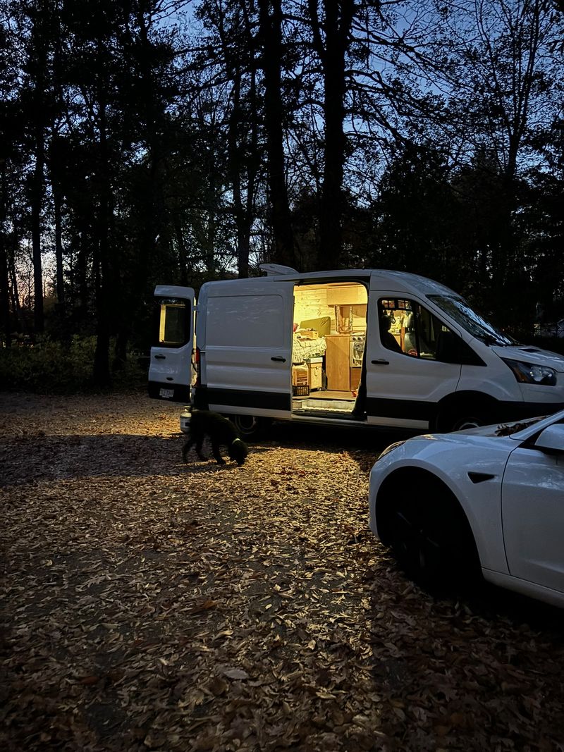 Picture 4/40 of a Self Converted 2020 Ford Transit Van for sale in Richmond, Virginia