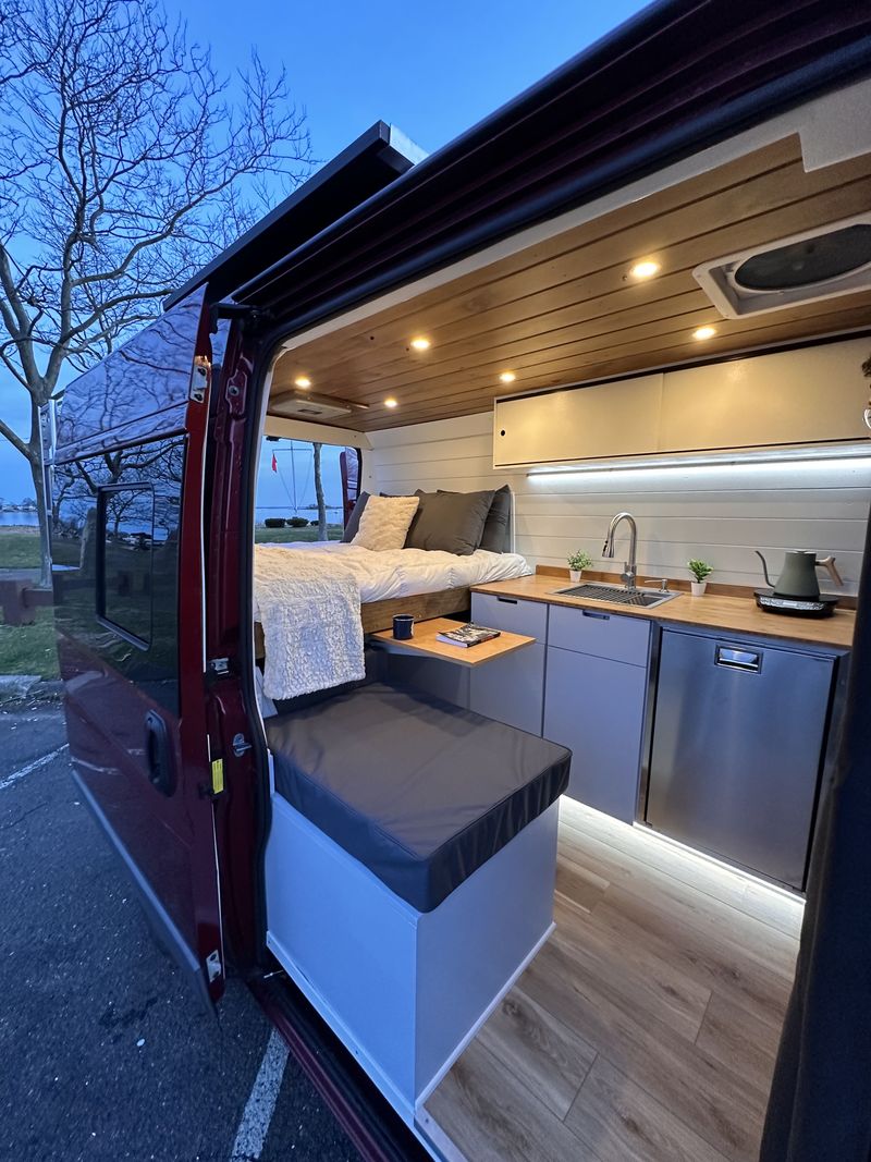 Picture 1/40 of a 2024 built Van Conversion ALL Amenities Low Miles  for sale in Newtown, Connecticut
