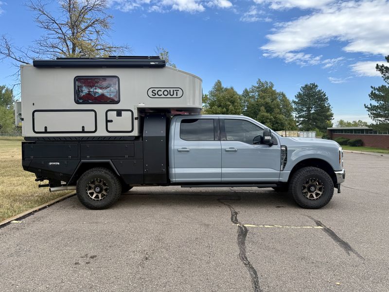 Picture 1/33 of a 2024 Ford F350 (w/ Bowen Customs Bed) & 2022 Scout Kenai for sale in Golden, Colorado