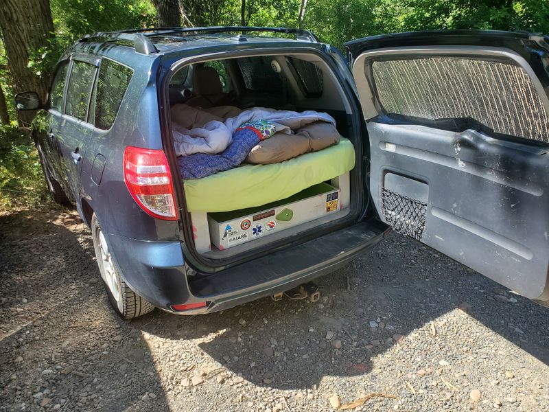 Picture 1/8 of a 2010 Toyota Rav4 Camper for sale in Boulder, Colorado