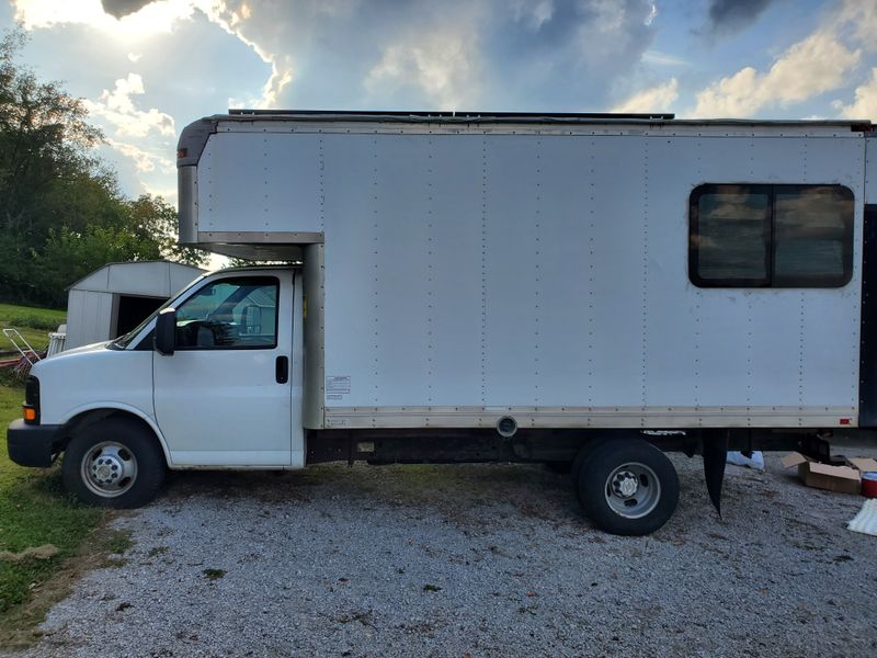 Picture 1/12 of a 2012 Chevy 3500 Box Truck Conversion  for sale in Kendallville, Indiana