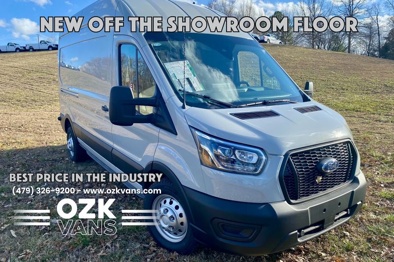 Picture 1/5 of a 2023 NEW Avalanche Gray AWD Ford Transit 250 High-Roof for sale in Fayetteville, Arkansas