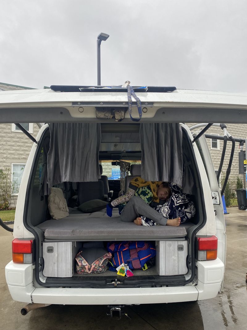 Picture 5/16 of a 1993 Eurovan MV Pop Top Camper Van for sale in Grand Haven, Michigan
