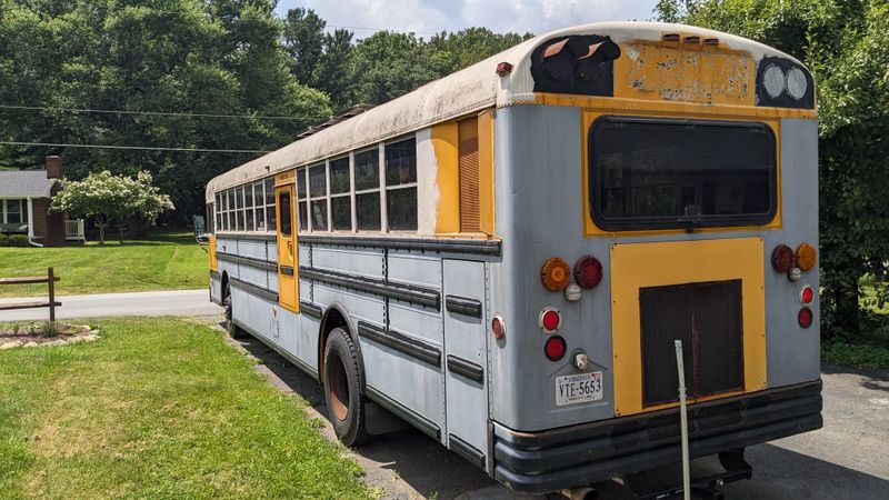Picture 3/17 of a 2004 International DT 466 commuter pusher partial conversion for sale in Round Hill, Virginia