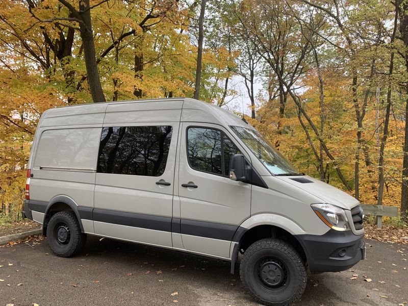 Picture 1/19 of a 2017 Mercedes Sprinter 144 4x4 6 Cylinder Camper Van for sale in Barrington, Illinois
