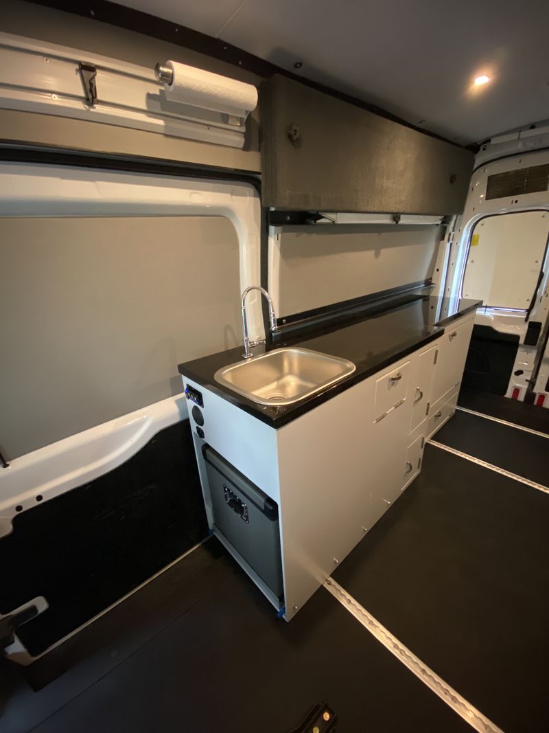 Picture 3/41 of a 2019 Ford Transit 250 High Roof | Moto Camper Van Queen bed  for sale in San Diego, California