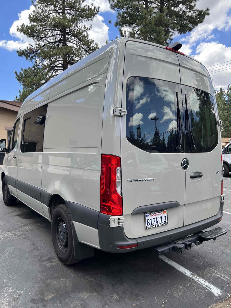 Picture 4/11 of a 2022 144 Sprinter van with benches, insulated and prewired for sale in Big Bear City, California