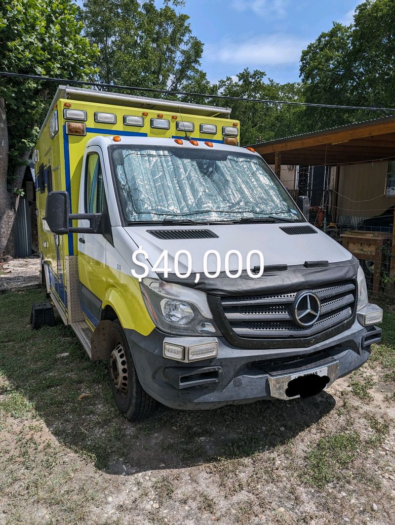 Picture 1/14 of a 2015 Mercedes Sprinter 3500 Ambulance for sale in Comfort, Texas