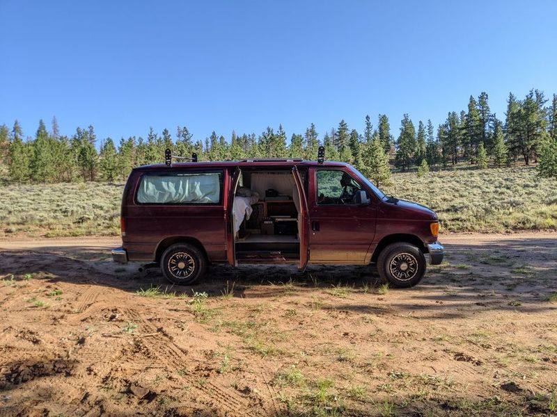 Picture 2/26 of a 2008 Ford E-150 Campervan w/ Solar+Cooler for sale in Bellevue, Washington