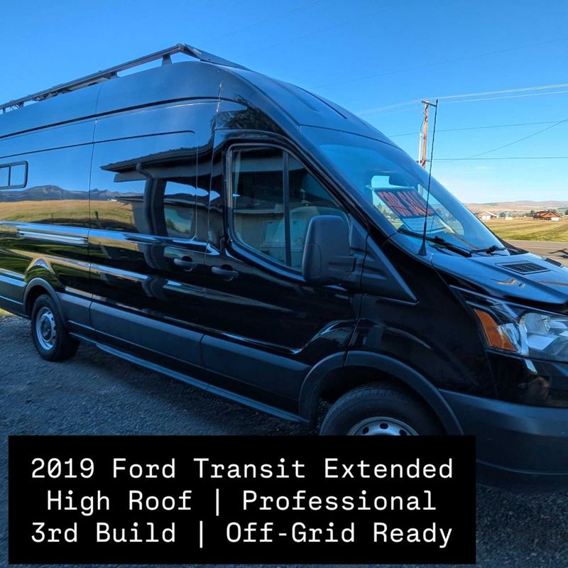 Picture 1/26 of a 2019 Ford Transit Ext high roof van for sale in Joseph, Oregon