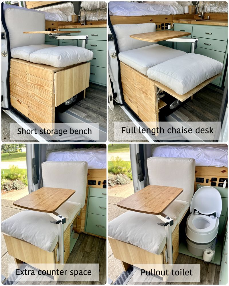 Picture 5/21 of a 2016 Mercedes Sprinter Campervan | Stationary Bed, Off-Grid for sale in Tampa, Florida