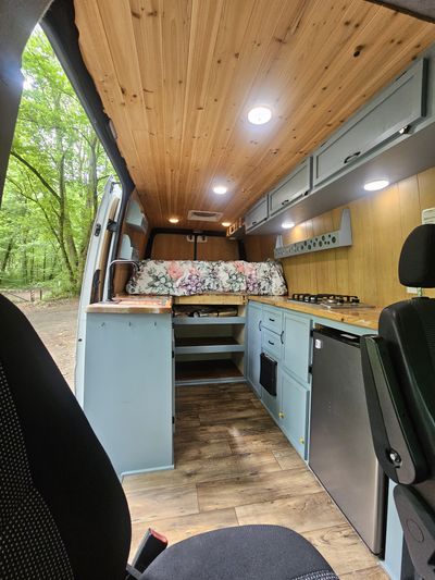 Photo of a Camper Van for sale: Custom Built Sprinter High Top Campervan