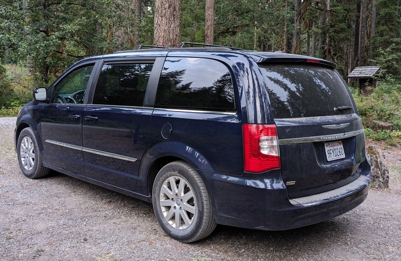 Picture 1/23 of a 2015 Chrysler Town and Country stealth camper van for sale in Seabeck, Washington