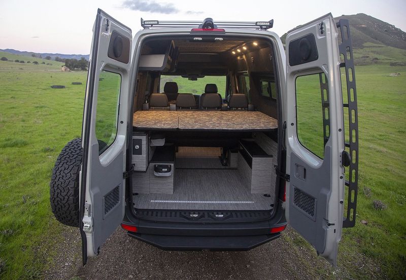 Camper Van For Sale: 2017 Mercedes Sprinter 2500 4x4 — Off-Grid Camper