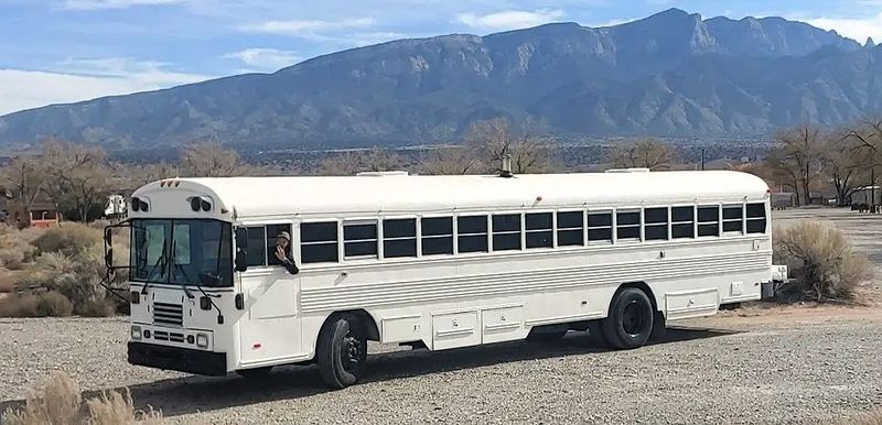 Picture 1/22 of a Bluebird Diesel Inline 6BT Cummins Skoolie for sale in Albuquerque, New Mexico