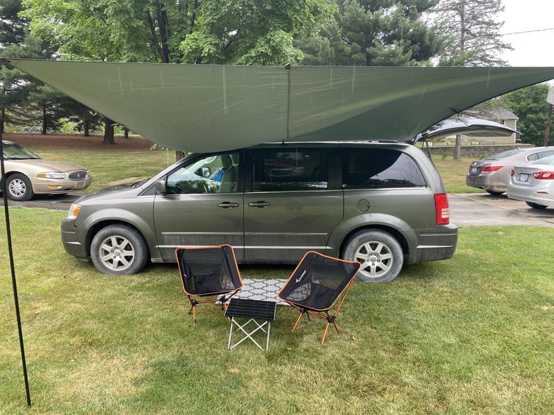 Picture 3/15 of a 2010 Chrysler Town and Country With Full Sized Bed and Solar for sale in Goodrich, Michigan