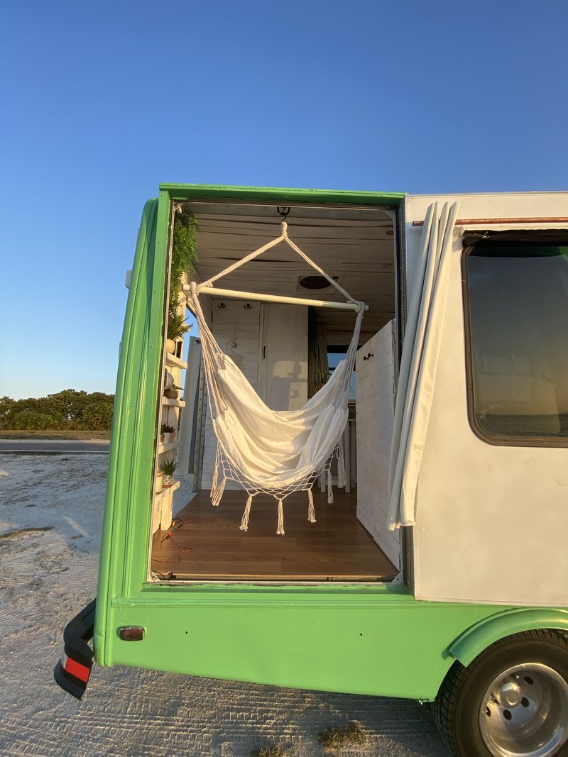 Picture 3/21 of a Boho Dream Skoolie Shuttle Bus with SKYLIGHT + SWING for sale in Saint Petersburg, Florida