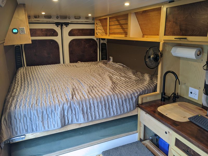 Picture 6/27 of a 2018 Ram Promaster 3500 159' High Top Extended  for sale in Sacramento, California