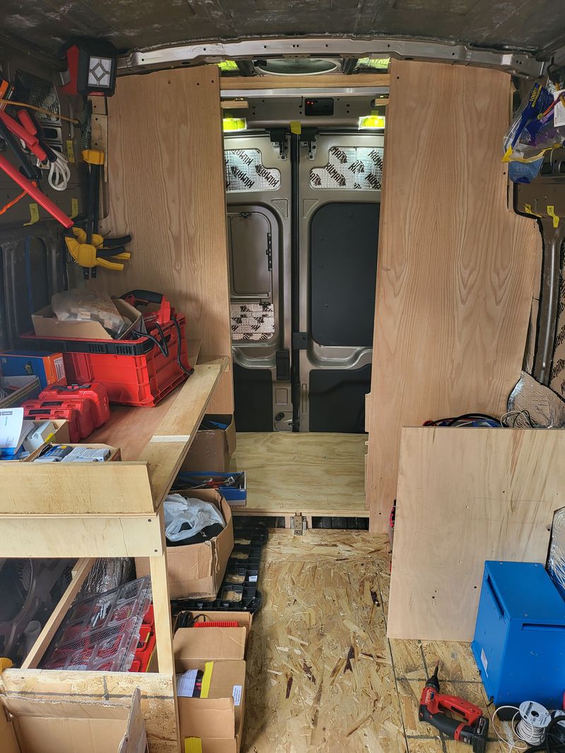 Picture 5/15 of a Price drop Ford Transit camper project 65 to 55k for sale in Carol Stream, Illinois