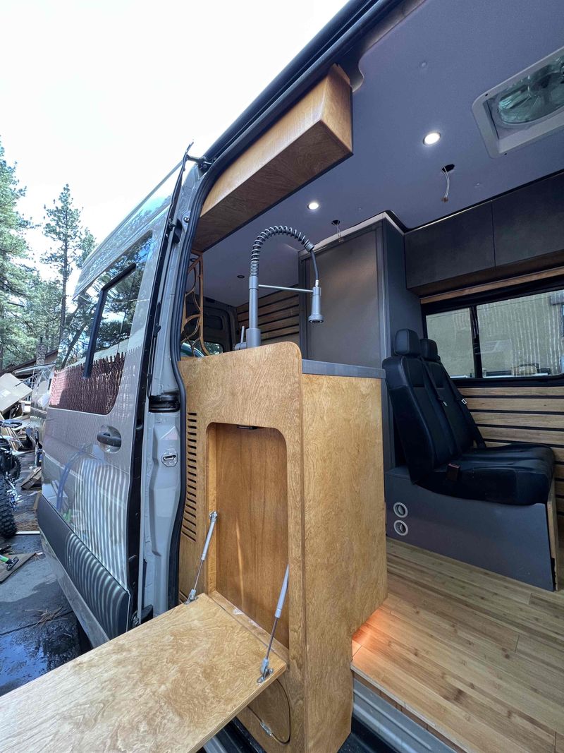 Picture 3/12 of a 4x4 144 Premium Sprinter with electric bed, sits/sleeps 4 for sale in Big Bear City, California