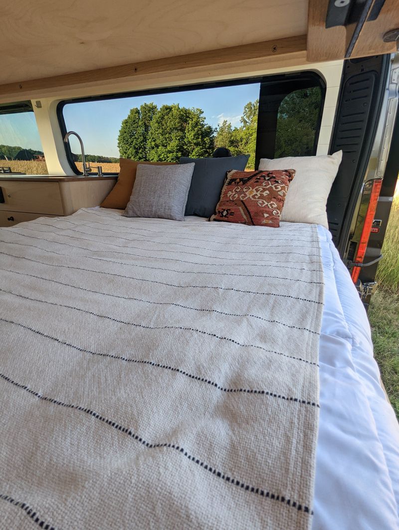 Picture 4/24 of a Stunning 4 season off grid campervan; sleeps 3 for sale in Ithaca, New York