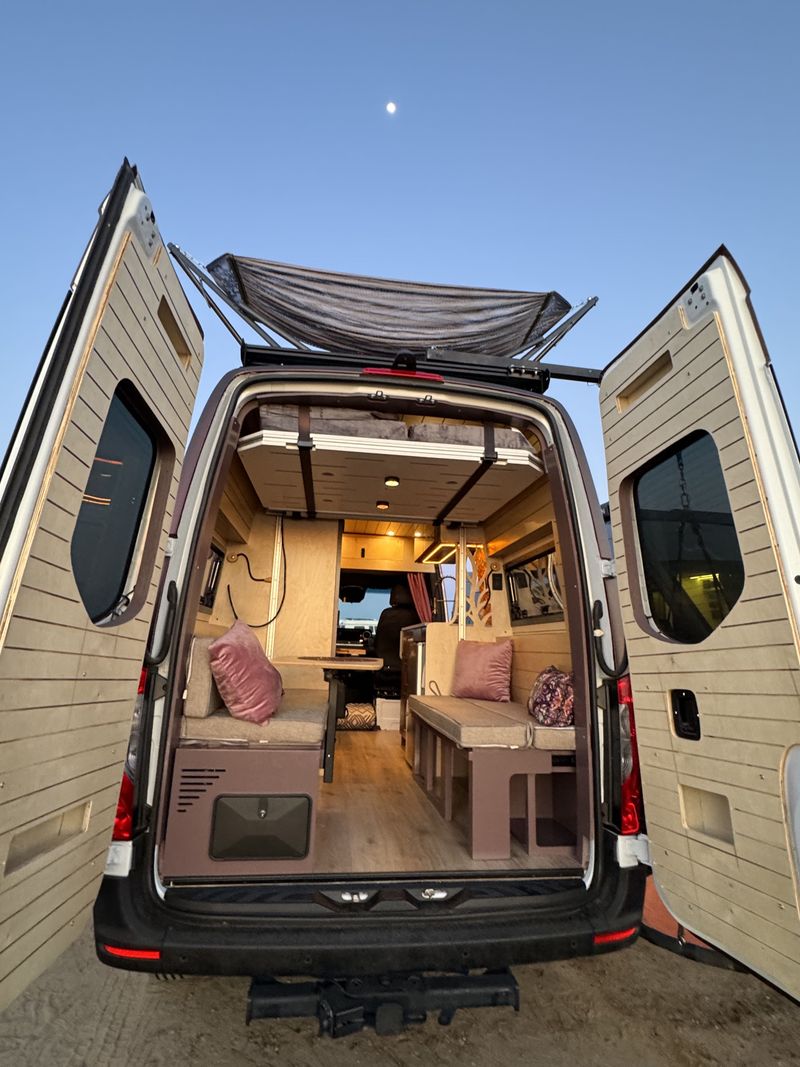 Picture 5/16 of a 4x4 144 BBV Santa Monica PRO Sprinter van with Elevator bed for sale in Big Bear City, California