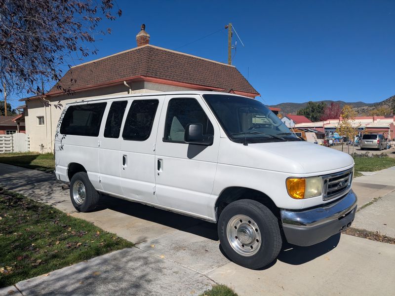 Picture 1/5 of a 2005 Ford E-350 Van with camper bed for sale in Salida, Colorado
