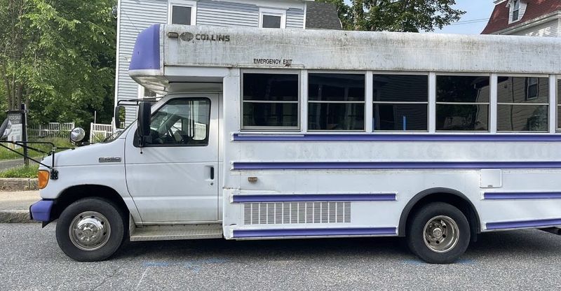 Picture 1/25 of a 2006 Ford e450 skoolie mid-conversion for sale in Portland, Maine