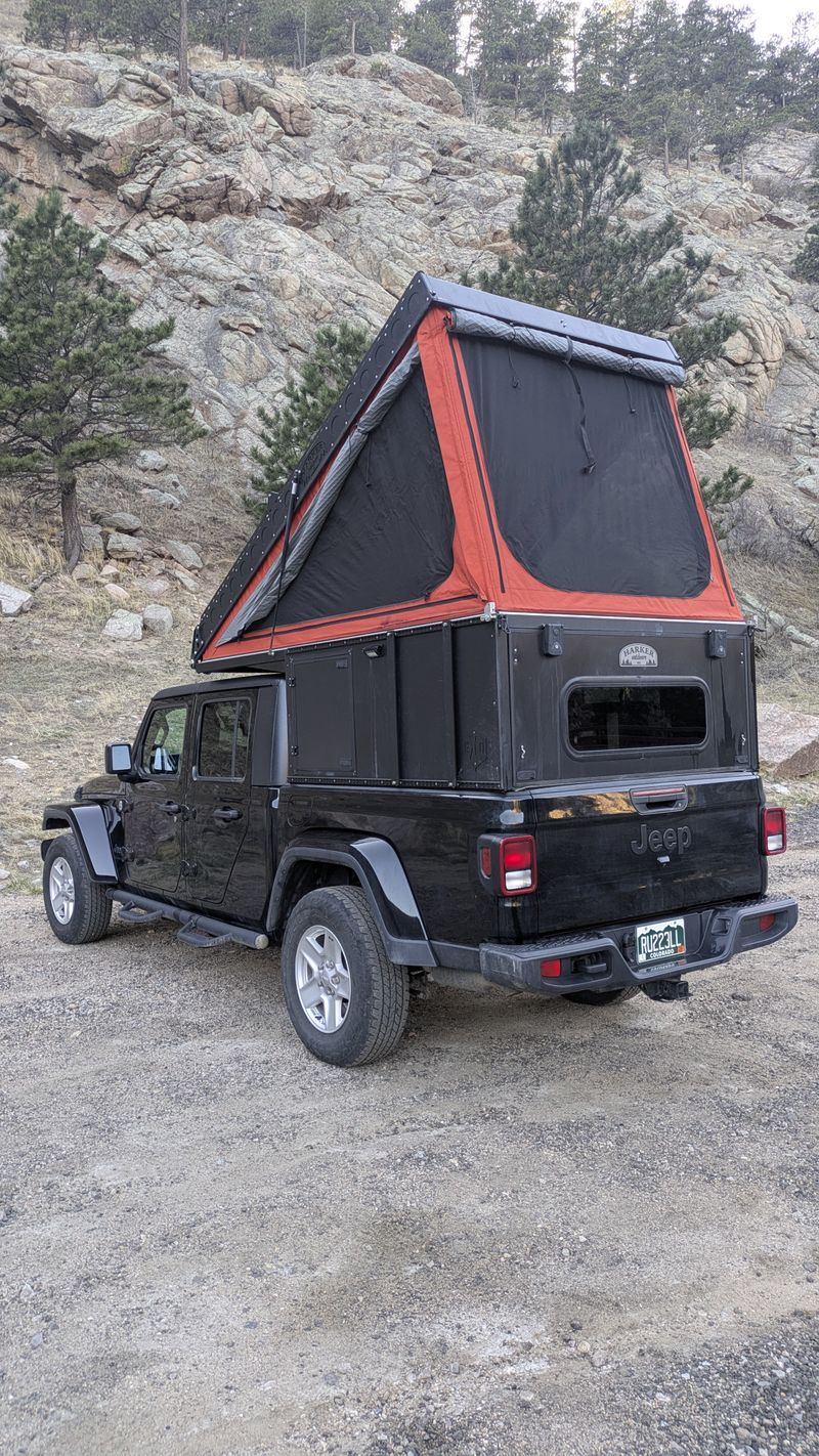 Picture 1/26 of a Jeep Gladiator + Fully-Equipped Camper for sale in Boulder, Colorado