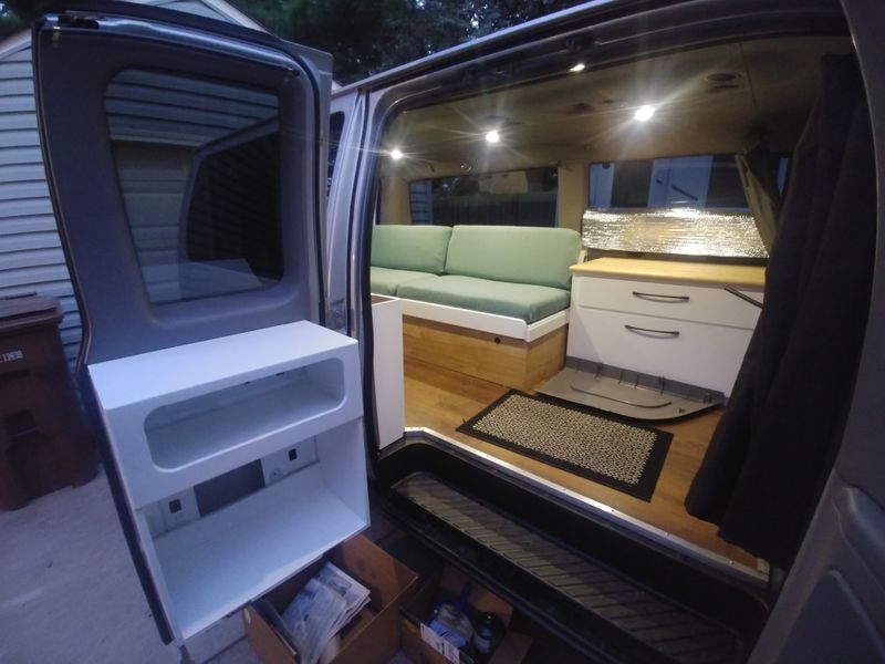 Picture 5/15 of a 2 Peeps Custom Camper Van with mucho storage for sale in Saint Paul, Minnesota
