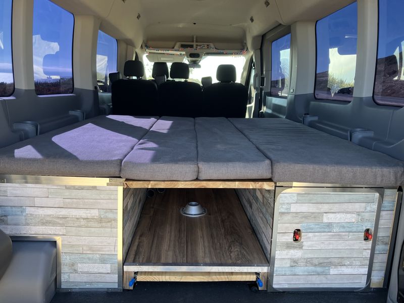 Picture 5/8 of a 2016 Ford Transit 350 Passenger Van with Camper Build for sale in Santa Cruz, California