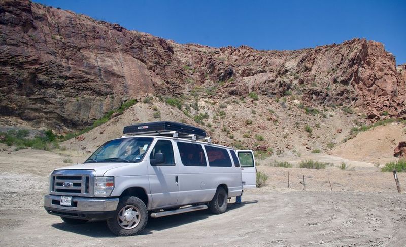 Picture 2/10 of a 2014 Ford E-Series E350 Camper Van, Seats 5!  for sale in Cedar Park, Texas