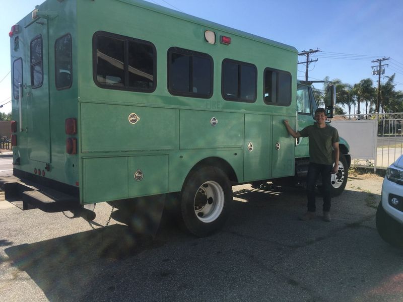 Picture 4/11 of a International 4300 US Forest Service Hotshot Crew Buggy for sale in Highland, California
