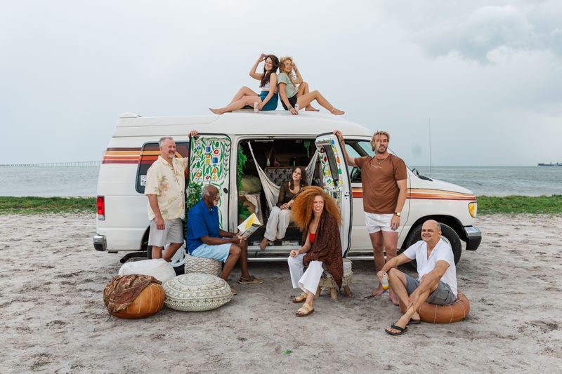 Picture 1/39 of a vintage artistic boho camper van for sale in Saint Petersburg, Florida