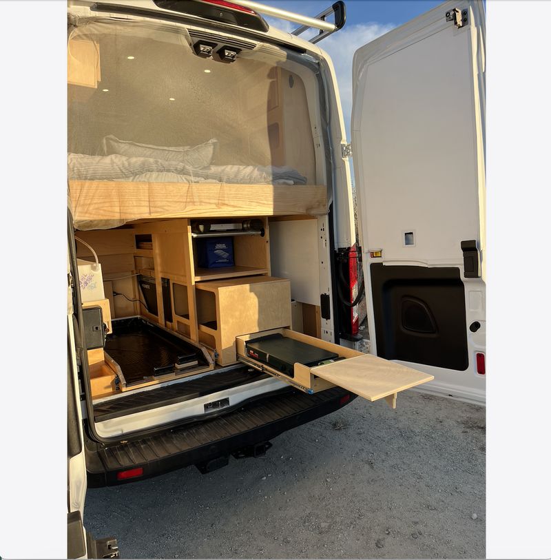 Picture 3/8 of a Custom 2019 Ford Transit Campervan for sale in Carlsbad, California