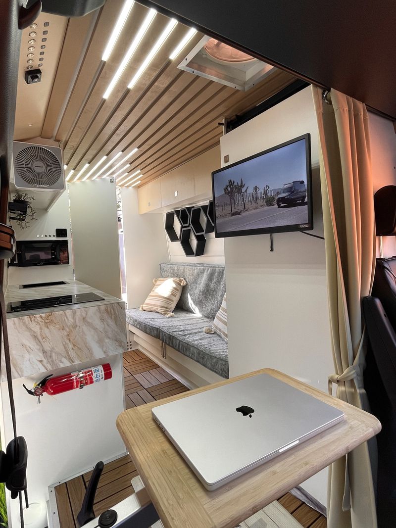 Picture 5/22 of a 🔥 Homey Van with Genius shower, Diesel cooker, Big garage for sale in Los Angeles, California