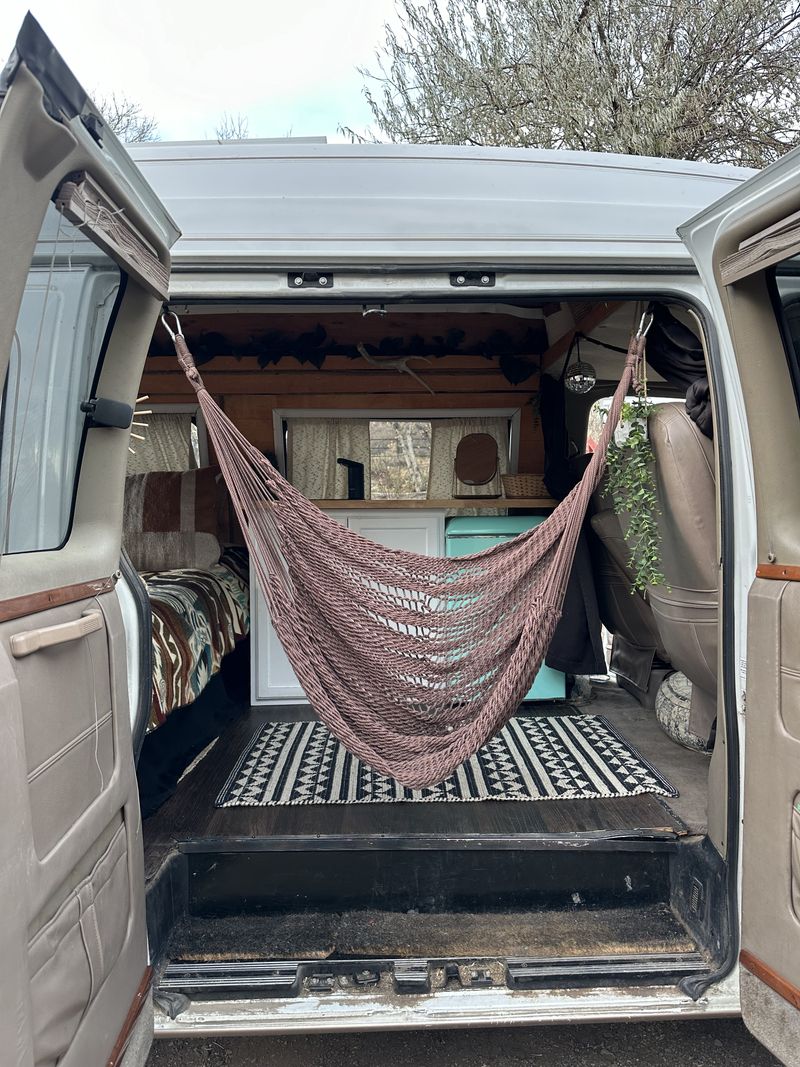 Picture 5/8 of a 2000 GMC Savana Boho Camper Van 🌻 for sale in Golden, Colorado