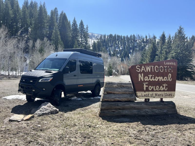Picture 2/12 of a 2024 AWD LIFTED Sprinter, Sleeps 4! Only 2,100 miles for sale in Hailey, Idaho