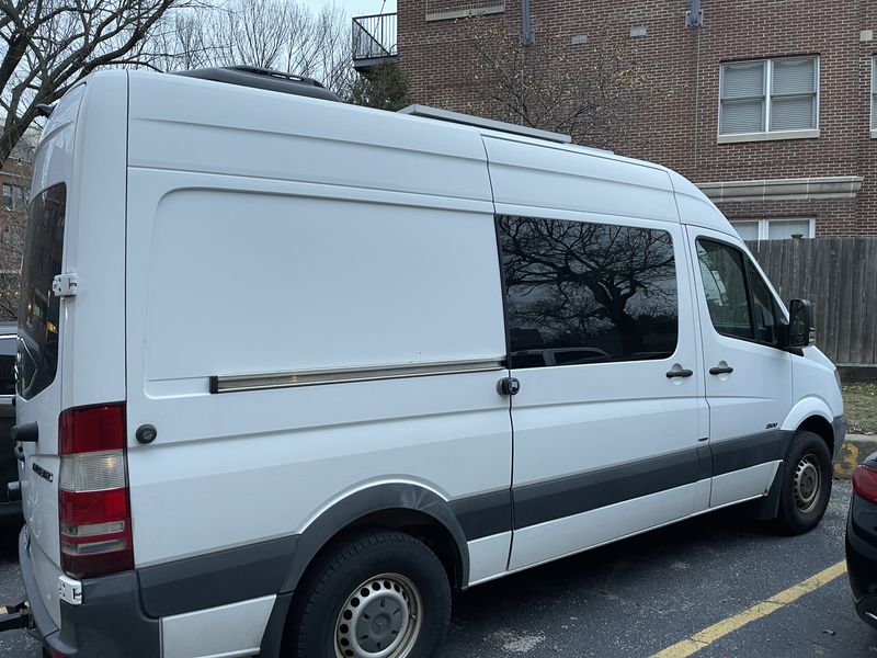 Picture 1/12 of a 2013 Mercedes Sprinter 144 Crew High roof Diesel  for sale in Evanston, Illinois