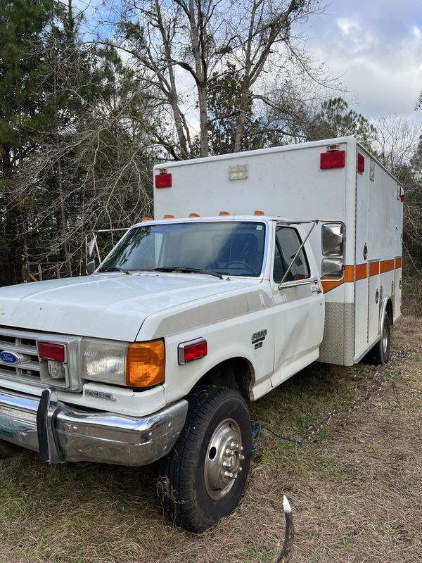 Ambulance Camper Conversion For Sale: Conversion 1991 Ford Ambulance