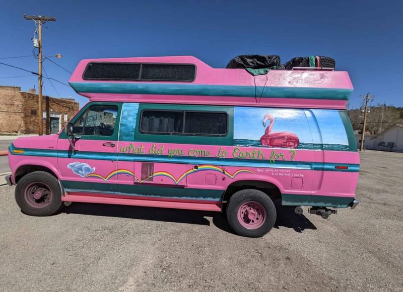 Picture 2/8 of a 1990 Ford Enconoline Mobile Art Studio  for sale in Palmdale, California