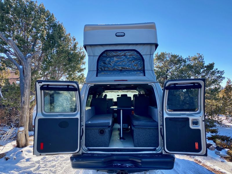 Picture 4/44 of a 2014 Ford E-Series Penthouse Van XLT Quigley 4X4 4WD  for sale in Santa Fe, New Mexico