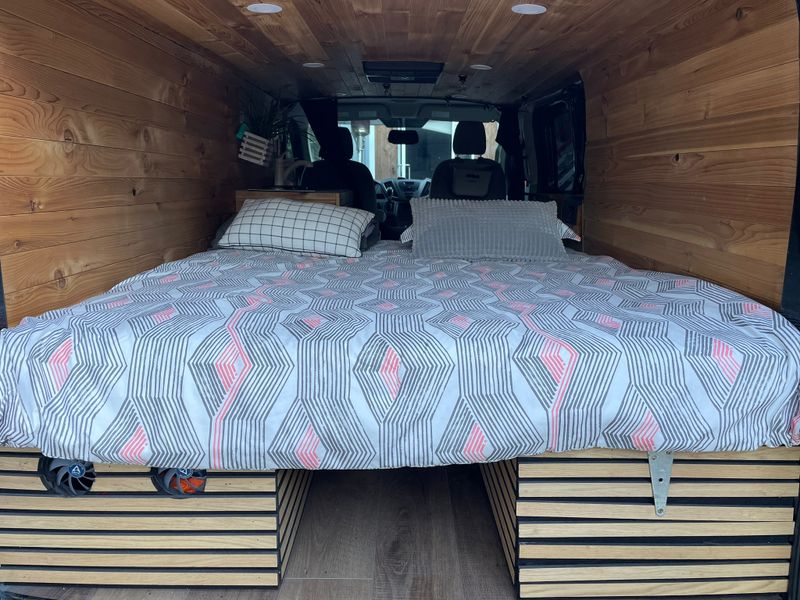 Picture 2/17 of a 2015 Ford Transit 250 Converted Camper Van  for sale in Sausalito, California