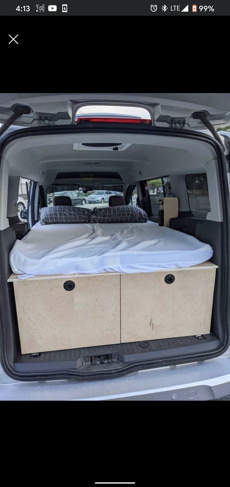 Picture 3/9 of a Fully Equipped Stealth Camper / Weekend Warrior for sale in Norfolk, Virginia