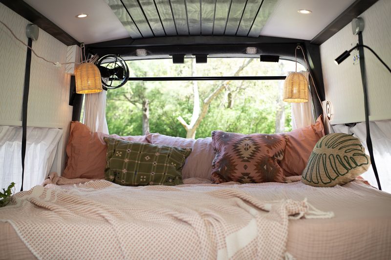 Picture 2/45 of a Custom 2019 Ford Transit High Roof Extended with bed lift! for sale in Manteno, Illinois