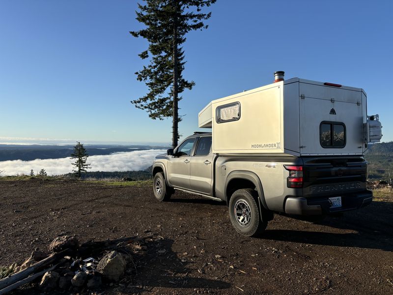 Picture 1/16 of a 2025 Nissan Frontier Pro4x 6FT Bed with Moonlander X camper for sale in Issaquah, Washington