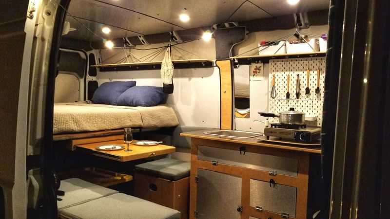 Picture 2/16 of a Cozy Campervan - 2015 Ram Promaster 2500 (159") High Roof for sale in Los Angeles, California